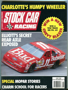 STOCK CAR RACING 1992 JUNE - Humpy Wheeler, Billy Bisce, Nicol - Jersey Speedway